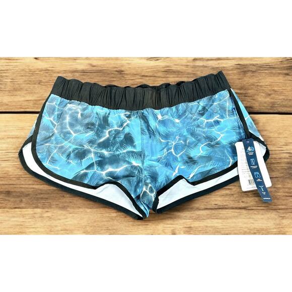 Avid Pants - Brand New Avid Women's Surf Shorts Poolside Palms Size XL Zip Fly Pockets NWT